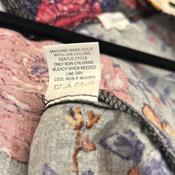 Eyeshadow multi colored kimono Women’s 2X - Picture 9 of 11